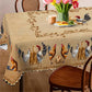 🎉 SOLDES 2026 : -50 % ! 🐓 Nappe à motif de poulet style ferme vintage – Impressions HD qui restent éclatantes, bords festonnés pour plus de charme ! ✨