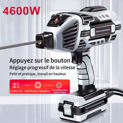 ⚡ -50 % MAINTENANT ! 🔧 Poste à souder à arc électrique portatif domestique de 4600 W – Puissant, compact et facile à utiliser – Parfait pour les soudures de bricolage et les réparations métalliques à la maison 🛠️