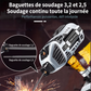 ⚡ -50 % MAINTENANT ! 🔧 Poste à souder à arc électrique portatif domestique de 4600 W – Puissant, compact et facile à utiliser – Parfait pour les soudures de bricolage et les réparations métalliques à la maison 🛠️