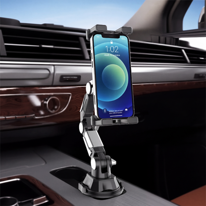 🚗📱Support pour tablette et gobelet de voiture pliable – Support de téléphone et tablette réglable à 1080°