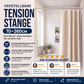 🔧 50 % DE RÉDUCTION EN CE MOMENT ! 📏 Tringle réglable sans perçage – Montage sans outils, fixation solide et polyvalente – Crée instantanément un espace de rangement partout et à tout moment 🏠