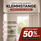 🔧 50 % DE RÉDUCTION EN CE MOMENT ! 📏 Tringle réglable sans perçage – Montage sans outils, fixation solide et polyvalente – Crée instantanément un espace de rangement partout et à tout moment 🏠