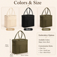 🧶🧵 Sac de rangement en toile – Compartiments pour aiguilles, œillets pour fil, poches intérieures, gardez votre matériel de couture organisé et à portée de main, partout avec vous 🌿✨