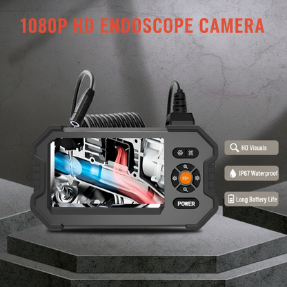 🔍 PROMO FLASH : 50% DE RÉDUCTION ! 📷 Caméra Endoscopique Portable – 1080p & Écran 4,3″ – IP67 & Zoom for Inspection Automobile & Plomberie 🛠️