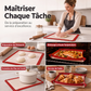 Tapis de cuisson en silicone réutilisable antiadhésif