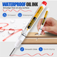 ✒️🛠️ Marqueur industriel pointe extra-longue 20 mm – Encre huile indélébile, sans bouchon, écrit sur bois, métal, plastique et carton, l’outil de marquage des ateliers exigeants 💪✨