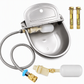 🐄 Abreuvoir Automatique en Acier Inoxydable 304 avec Flotteur et Orifice de Vidange pour Bétail, Chevaux, Moutons et Chiens 🤖
