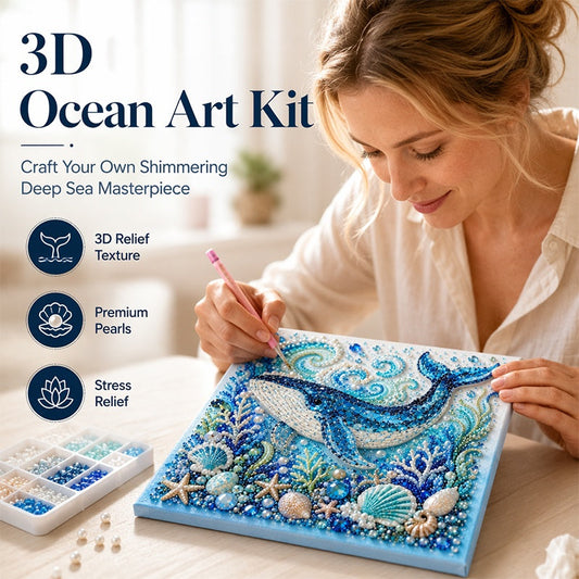 🎨 Kit de peinture « Creative Ocean Life » : création de perles artificielles à faire soi-même 🌊