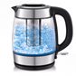 ⚡ OFFRE FLASH -50% ☕ Bouilloire Électrique en Verre 2L — Arrêt Auto, Protection Anti-Surchauffe, Filtre à Thé
