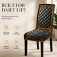 🪑✨ -60% ! 🧵Housse de Chaise Extensible – Ajustement Parfait & Tissu Lavable.