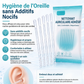 👂 🛡️ Bâtonnets de nettoyage auriculaire à adhérence douce – Spécial cérumen sec, élimine en douceur sans pousser ni blesser, l’hygiène des oreilles en toute sécurité 🌿✨