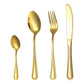 🍴 50% DE RÉDUCTION! ✨ Couverts 4 pièces inox – Finition miroir & lame micro‑dentelée ✨