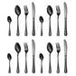 🍴 50% DE RÉDUCTION! ✨ Couverts 4 pièces inox – Finition miroir & lame micro‑dentelée ✨