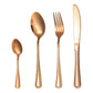 🍴 50% DE RÉDUCTION! ✨ Couverts 4 pièces inox – Finition miroir & lame micro‑dentelée ✨