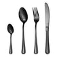 🍴 50% DE RÉDUCTION! ✨ Couverts 4 pièces inox – Finition miroir & lame micro‑dentelée ✨