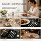 🍴 50% DE RÉDUCTION! ✨ Couverts 4 pièces inox – Finition miroir & lame micro‑dentelée ✨