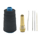 🧵 50% DE RÉDUCTION! ✨ Kit d'alêne cuir – Manche cuivre & aiguilles interchangeables ✨