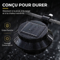 🌤️🏡 Lampe Solaire LED pour Gouttière et Mur Extérieur – Sans Câblage, Compacte et Disponible en Deux Ambiances