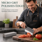 🪨 50 % DE RÉDUCTION ! 🔪 Pierre à aiguiser naturelle grain 3000, boue verte et un côté pour couteaux ✨