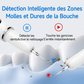 Set de nettoyeur de dents à ultrasons portable et de détartreur dentaire