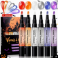 Ensemble de stylos à vernis à ongles Halloween à séchage rapide