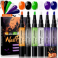 Ensemble de stylos à vernis à ongles Halloween à séchage rapide