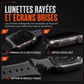 Bracelet de montre connectée intégré avec étui de protection, bracelet de sport translucide à blocs de couleurs pour montres de 40 mm, 41 mm, 42 mm, 44 mm, 45 mm, 46 mm et 49 mm