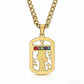 🛡️ PROMO FLASH : 50% DE RÉDUCTION ! Pendentif de Protection pour Homme en Acier Inoxydable – Design Vintage Inspiré, Finition Polie Résistante & Chaîne 60 cm for un Look Streetwear Affirmé et Durable ✨📿