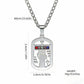 🛡️ PROMO FLASH : 50% DE RÉDUCTION ! Pendentif de Protection pour Homme en Acier Inoxydable – Design Vintage Inspiré, Finition Polie Résistante & Chaîne 60 cm for un Look Streetwear Affirmé et Durable ✨📿