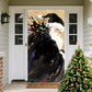 📢📢50 % DE RÉDUCTION !! ⏰Couvre-porte de Noël pour une décoration de fête instantanée