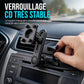 🔥 Support de téléphone à gravité réglable pour fente CD et aérateur de voiture, accessoire de fixation 🚗