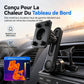 🔥 Support de téléphone à gravité réglable pour fente CD et aérateur de voiture, accessoire de fixation 🚗