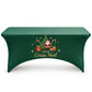 Housse de table extensible ajustée de Noël pour tables rectangulaires