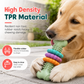 🐶 50 % DE RÉDUCTION ! 🦴 Jouet à mâcher texturé en TPR pour chiens, nettoie les dents et résiste aux morsures ✨