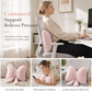🎀 PROMO FLASH : 50% DE RÉDUCTION ! Coussin Nœud Papillon Moelleux & Décoratif – Soutien Lombaire & Confort Velours for Canapé, Lit et Bureau ✨
