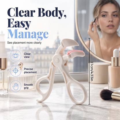 👁️ 50% DE RÉDUCTION! ✨ Recourbe-cils grand angle – Peigne intégré & effet lift ✨