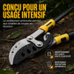 🌳 50% DE RÉDUCTION MAINTENANT ! ✂️ Sécateurs épais pour jardin – Levier à effet compound, acier trempé et aluminium de qualité aviation – Pour branches épaisses et arbres fruitiers 💪
