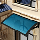 🏡 50% DE RÉDUCTION! 🌧️ Auvent marquise porte & fenêtre – Polycarbonate anti-UV & support renforcé ✨