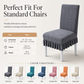 🪑 PROMO FLASH : 50% DE RÉDUCTION ! Housse de Chaise de Salle à Manger Extensible en Jacquard Texturé – Motif Géométrique, Tissu Extensible & Finition Soignée pour Rafraîchir vos Chaises sans Changer de Mobilier for une Salle à Manger Réinventée ✨