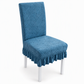 🪑 PROMO FLASH : 50% DE RÉDUCTION ! Housse de Chaise de Salle à Manger Extensible en Jacquard Texturé – Motif Géométrique, Tissu Extensible & Finition Soignée pour Rafraîchir vos Chaises sans Changer de Mobilier for une Salle à Manger Réinventée ✨