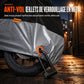 🏍️ PROMO -50% ✨ Housse de Moto Imperméable — Trous Antivol & Bandes Réfléchissantes 🌧️