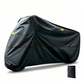 🏍️ PROMO -50% ✨ Housse de Moto Imperméable — Trous Antivol & Bandes Réfléchissantes 🌧️