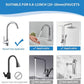 🚰 50% DE RÉDUCTION! 🧽Porte-Éponge sur Robinet Cuisine, Support Anti-Rouille avec Bac d'Égouttage, Rangement pour Évier ✨