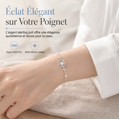 ⏳Offre limitée : -50%⏰Collier argent 925 planète et étoile — Un cadeau élégant de bijoux célestes pour vous et votre meilleur ami🪐✨