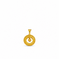 🌙 50% DE RÉDUCTION! ✨ Collier attrape-rêves – Pendentif filigrane doré & perle tournante ✨
