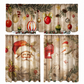 ✨ Ensemble de rideaux de Noël pour la cuisine