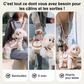 Sac de transport à bandoulière et sac à dos pour animaux de compagnie, portable et respirant