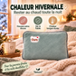 🔥 Bouillotte électrique rechargeable antidéflagrante – chauffe rapide, extinction automatique, chaleur durable