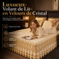 ❄️ Offre spéciale hivernale anticipée 🎀 | Drap-housse élastique en velours avec bordure en dentelle et construction antidérapante – doux, hypoallergénique, idéal pour la saison froide 🛏️✨