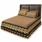 ❄️ Offre spéciale hivernale anticipée 🎀 | Drap-housse élastique en velours avec bordure en dentelle et construction antidérapante – doux, hypoallergénique, idéal pour la saison froide 🛏️✨